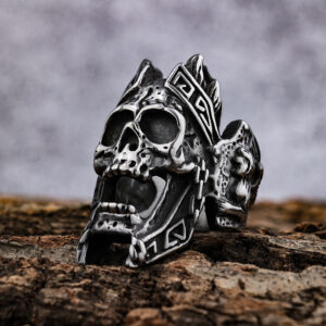 Anillo Skull Warrior